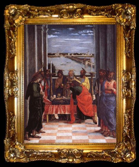 framed  Andrea Mantegna Virgin Marie dod, ta009-2